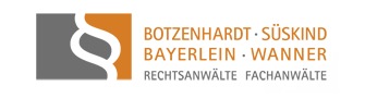 Kanzleilogo Dr. Botzenhardt, Süskind, Bayerlein, Wanner